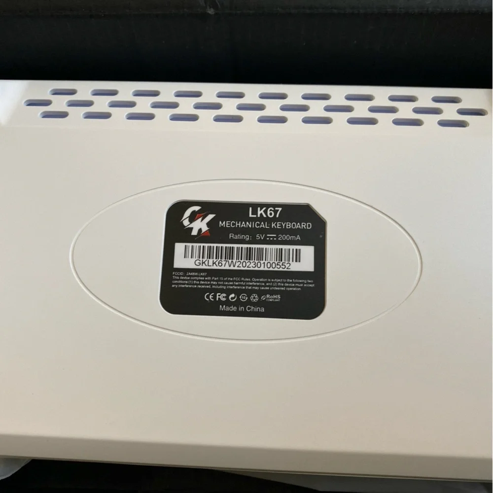GamaKay 2.4G Wired Bluetooth 3 Mode Mechanical Keyboard LK67 Modular DIY Gamma